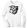 1-DAY RUSH NO MINIMUM Ladies Long Sleeve Crew Neck T-Shirt Thumbnail