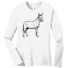 1-DAY RUSH NO MINIMUM Ladies Long Sleeve Crew Neck T-Shirt Thumbnail