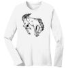 1-DAY RUSH NO MINIMUM Ladies Long Sleeve Crew Neck T-Shirt Thumbnail