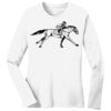 1-DAY RUSH NO MINIMUM Ladies Long Sleeve Crew Neck T-Shirt Thumbnail