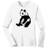 1-DAY RUSH NO MINIMUM Ladies Long Sleeve Crew Neck T-Shirt Thumbnail