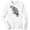 1-DAY RUSH NO MINIMUM Ladies Long Sleeve Crew Neck T-Shirt Thumbnail