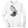 1-DAY RUSH NO MINIMUM Ladies Long Sleeve Crew Neck T-Shirt Thumbnail