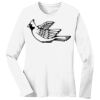 1-DAY RUSH NO MINIMUM Ladies Long Sleeve Crew Neck T-Shirt Thumbnail