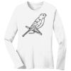 1-DAY RUSH NO MINIMUM Ladies Long Sleeve Crew Neck T-Shirt Thumbnail