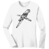 1-DAY RUSH NO MINIMUM Ladies Long Sleeve Crew Neck T-Shirt Thumbnail