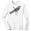1-DAY RUSH NO MINIMUM Ladies Long Sleeve Crew Neck T-Shirt Thumbnail