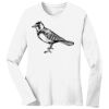 1-DAY RUSH NO MINIMUM Ladies Long Sleeve Crew Neck T-Shirt Thumbnail
