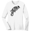 1-DAY RUSH NO MINIMUM Ladies Long Sleeve Crew Neck T-Shirt Thumbnail