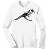 1-DAY RUSH NO MINIMUM Ladies Long Sleeve Crew Neck T-Shirt Thumbnail