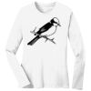 1-DAY RUSH NO MINIMUM Ladies Long Sleeve Crew Neck T-Shirt Thumbnail