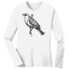 1-DAY RUSH NO MINIMUM Ladies Long Sleeve Crew Neck T-Shirt Thumbnail