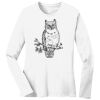 1-DAY RUSH NO MINIMUM Ladies Long Sleeve Crew Neck T-Shirt Thumbnail