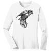 1-DAY RUSH NO MINIMUM Ladies Long Sleeve Crew Neck T-Shirt Thumbnail