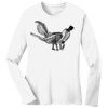 1-DAY RUSH NO MINIMUM Ladies Long Sleeve Crew Neck T-Shirt Thumbnail