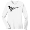 1-DAY RUSH NO MINIMUM Ladies Long Sleeve Crew Neck T-Shirt Thumbnail