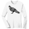 1-DAY RUSH NO MINIMUM Ladies Long Sleeve Crew Neck T-Shirt Thumbnail