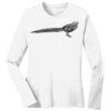 1-DAY RUSH NO MINIMUM Ladies Long Sleeve Crew Neck T-Shirt Thumbnail