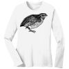1-DAY RUSH NO MINIMUM Ladies Long Sleeve Crew Neck T-Shirt Thumbnail