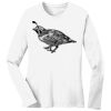 1-DAY RUSH NO MINIMUM Ladies Long Sleeve Crew Neck T-Shirt Thumbnail