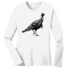 1-DAY RUSH NO MINIMUM Ladies Long Sleeve Crew Neck T-Shirt Thumbnail