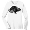 1-DAY RUSH NO MINIMUM Ladies Long Sleeve Crew Neck T-Shirt Thumbnail