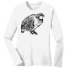 1-DAY RUSH NO MINIMUM Ladies Long Sleeve Crew Neck T-Shirt Thumbnail