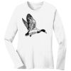 1-DAY RUSH NO MINIMUM Ladies Long Sleeve Crew Neck T-Shirt Thumbnail