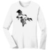 1-DAY RUSH NO MINIMUM Ladies Long Sleeve Crew Neck T-Shirt Thumbnail