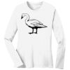 1-DAY RUSH NO MINIMUM Ladies Long Sleeve Crew Neck T-Shirt Thumbnail