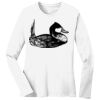 1-DAY RUSH NO MINIMUM Ladies Long Sleeve Crew Neck T-Shirt Thumbnail