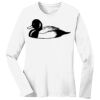 1-DAY RUSH NO MINIMUM Ladies Long Sleeve Crew Neck T-Shirt Thumbnail