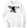1-DAY RUSH NO MINIMUM Ladies Long Sleeve Crew Neck T-Shirt Thumbnail