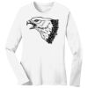 1-DAY RUSH NO MINIMUM Ladies Long Sleeve Crew Neck T-Shirt Thumbnail