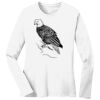 1-DAY RUSH NO MINIMUM Ladies Long Sleeve Crew Neck T-Shirt Thumbnail