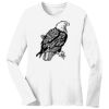1-DAY RUSH NO MINIMUM Ladies Long Sleeve Crew Neck T-Shirt Thumbnail