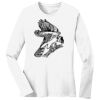 1-DAY RUSH NO MINIMUM Ladies Long Sleeve Crew Neck T-Shirt Thumbnail