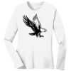 1-DAY RUSH NO MINIMUM Ladies Long Sleeve Crew Neck T-Shirt Thumbnail
