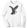 1-DAY RUSH NO MINIMUM Ladies Long Sleeve Crew Neck T-Shirt Thumbnail