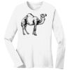 1-DAY RUSH NO MINIMUM Ladies Long Sleeve Crew Neck T-Shirt Thumbnail