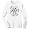 1-DAY RUSH NO MINIMUM Ladies Long Sleeve Crew Neck T-Shirt Thumbnail
