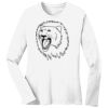 1-DAY RUSH NO MINIMUM Ladies Long Sleeve Crew Neck T-Shirt Thumbnail