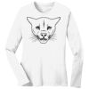 1-DAY RUSH NO MINIMUM Ladies Long Sleeve Crew Neck T-Shirt Thumbnail