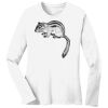 1-DAY RUSH NO MINIMUM Ladies Long Sleeve Crew Neck T-Shirt Thumbnail