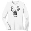 1-DAY RUSH NO MINIMUM Ladies Long Sleeve Crew Neck T-Shirt Thumbnail