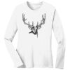 1-DAY RUSH NO MINIMUM Ladies Long Sleeve Crew Neck T-Shirt Thumbnail