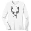 1-DAY RUSH NO MINIMUM Ladies Long Sleeve Crew Neck T-Shirt Thumbnail