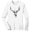 1-DAY RUSH NO MINIMUM Ladies Long Sleeve Crew Neck T-Shirt Thumbnail