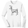 1-DAY RUSH NO MINIMUM Ladies Long Sleeve Crew Neck T-Shirt Thumbnail