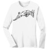 1-DAY RUSH NO MINIMUM Ladies Long Sleeve Crew Neck T-Shirt Thumbnail